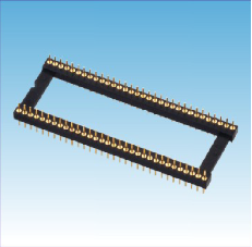 336. 產(chǎn)品名稱: 1.778mm 圓針  IC座 180度