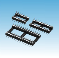 351. 產(chǎn)品名稱: 2.54mm 圓針 IC座 SMT H3.0