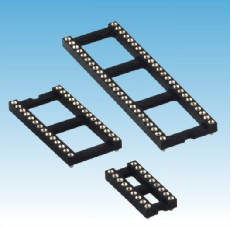 354. 產(chǎn)品名稱: 2.54mm 圓孔  IC座 平頭Pin    
