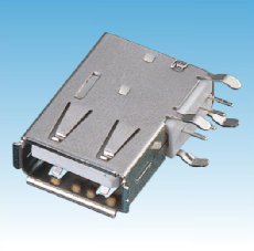 361. 產(chǎn)品名稱:USB A Type 母座 90度 側(cè)立式 