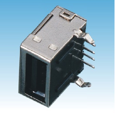 362. 產(chǎn)品名稱：USB A Type 母座 90度 全包式    