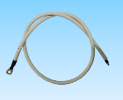 447. 產(chǎn)品名稱：HPS直流濾波板DC+取電線UL3530/10AWG硅膠線/SC6-5/浸錫/白色2.5KV玻纖管線束定制
