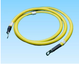 461. 產(chǎn)品名稱： 新能源光充電樁內(nèi)部大功率線束/UL1015 2AWG/黃綠色/SC35-10銅管端子/線束定制加工