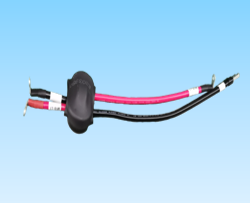 484. 產(chǎn)品名稱：新能源光伏逆變器AC輸出磁環(huán)線/UL3530 8AWG/錳鋅磁環(huán)/玻纖管/規(guī)格型號可依需求定制加工