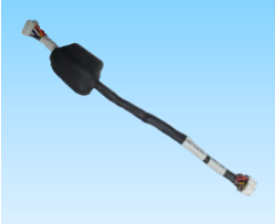 492. 產(chǎn)品名稱：定制逆變器主板連接線/UL1430 24AWG/多色/兩端PHSD端子/錳鋅磁環(huán)/熱縮套管/新能源線束定制加工