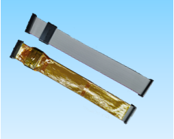 396. 產(chǎn)品名稱：IDC2.0/2.54mm間距紅邊灰排線帶扁磁環(huán)包裹茶色高溫膠紙?jiān)O(shè)備內(nèi)部連接線（可訂制）
