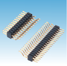 150. 產(chǎn)品名稱: 1.27mm 排針 雙排 臥式SMT