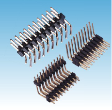 171. 產(chǎn)品名稱(chēng): 2.00mm 排針 雙排90度 單塑/多塑
