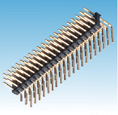 211. 產品名稱: 2.54mm 排針 三排90度