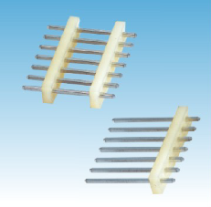 255. 產(chǎn)品名稱: 5.08mm 排針 單排 180度 單塑/多塑A型
