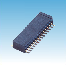 164. 產(chǎn)品名稱: 1.27mm 排母 雙排 測(cè)插SMT