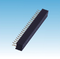 195. 產(chǎn)品名稱: 2.00mm 排母 雙排 夾板式