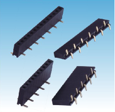 219. 產(chǎn)品名稱: 2.54mm 排母 單排 90度 U型    