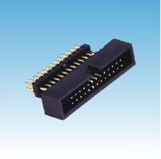 269. 產品名稱: 1.27mm 簡牛 180度 加排針塑膠